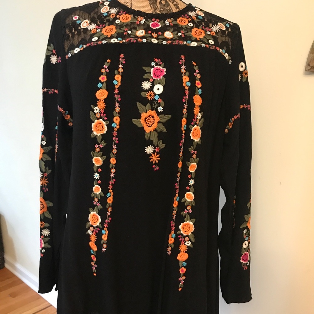 🍑Umgee Blouse/Mini Dress
